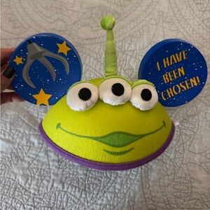 Disney Green and Purple Alien Hat